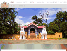 Tablet Screenshot of imphalwalks.com
